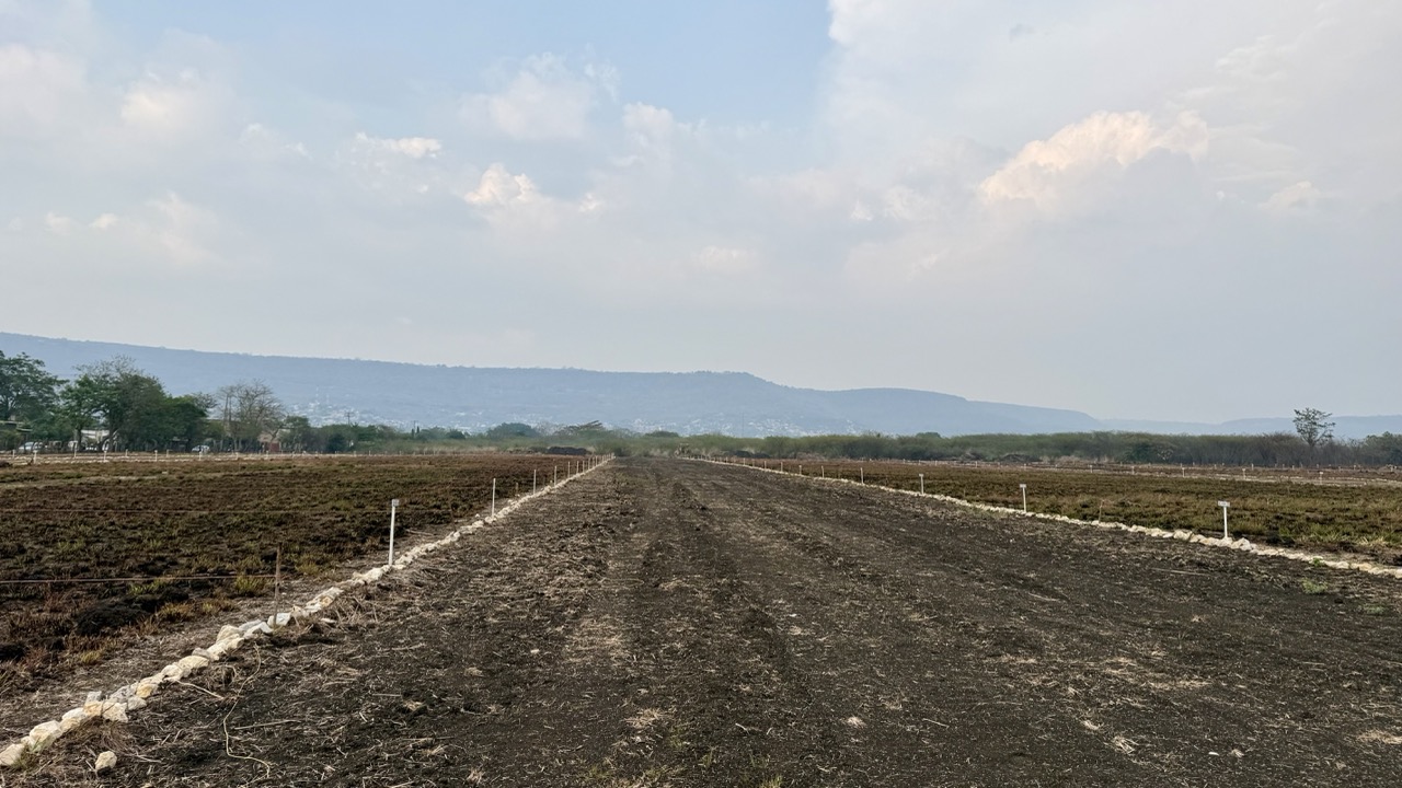 Terreno urbano en Coita, Ocozocoautla, Chiapas, con el pueblo al fondo