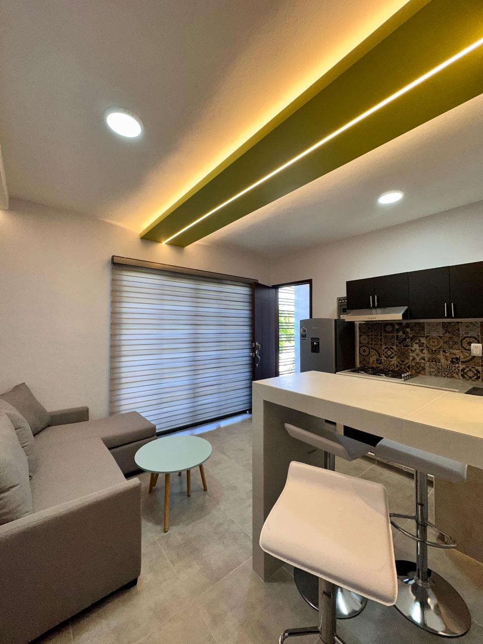Ver recorrido en video, Edificio Central 46, departamento amueblado en renta en Terán, Tuxtla Gutiérrez