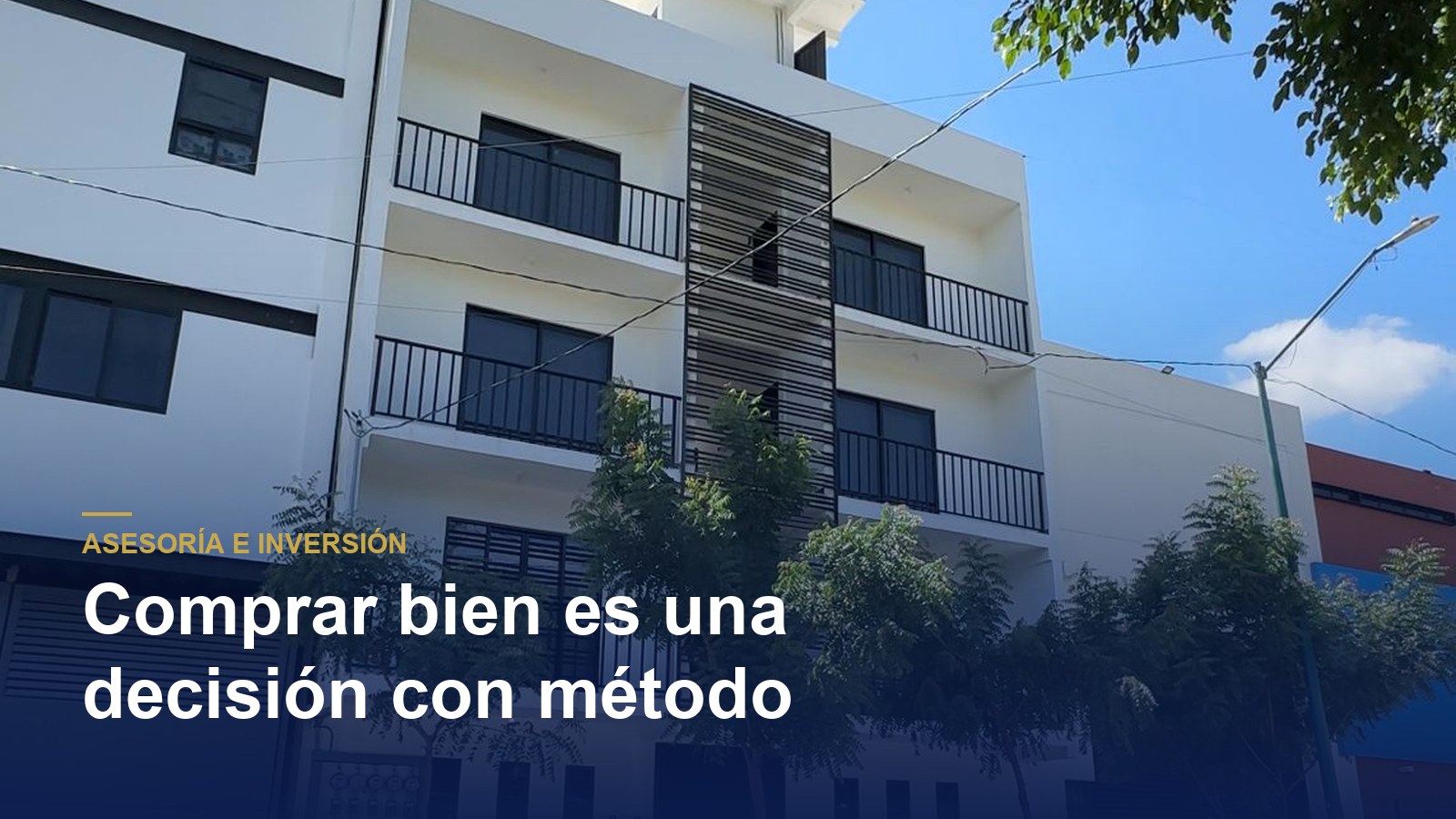 Edificio de departamentos en Tuxtla Gutiérrez asesorado por Davanti Inmobiliaria para inversión